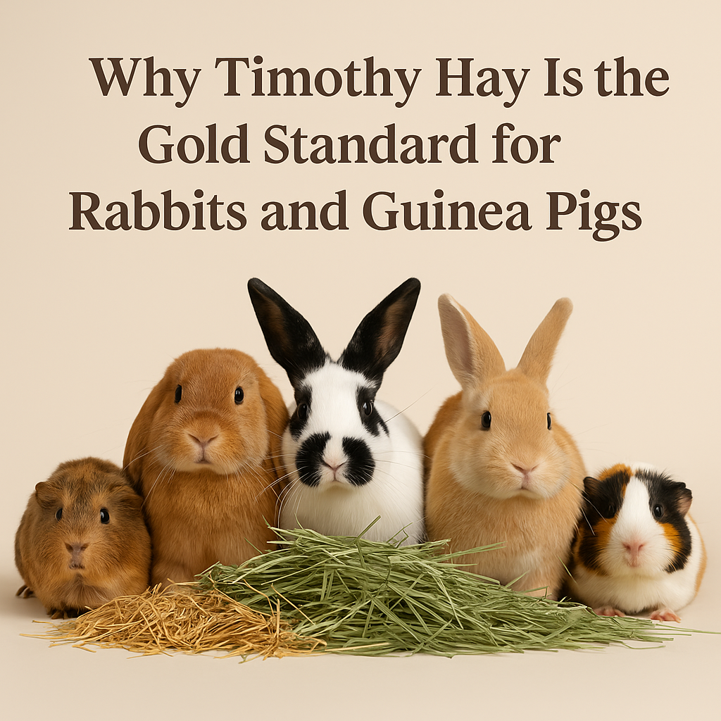 đ„ Why Timothy Hay Is the Gold Standard for Rabbits and Guinea Pigs